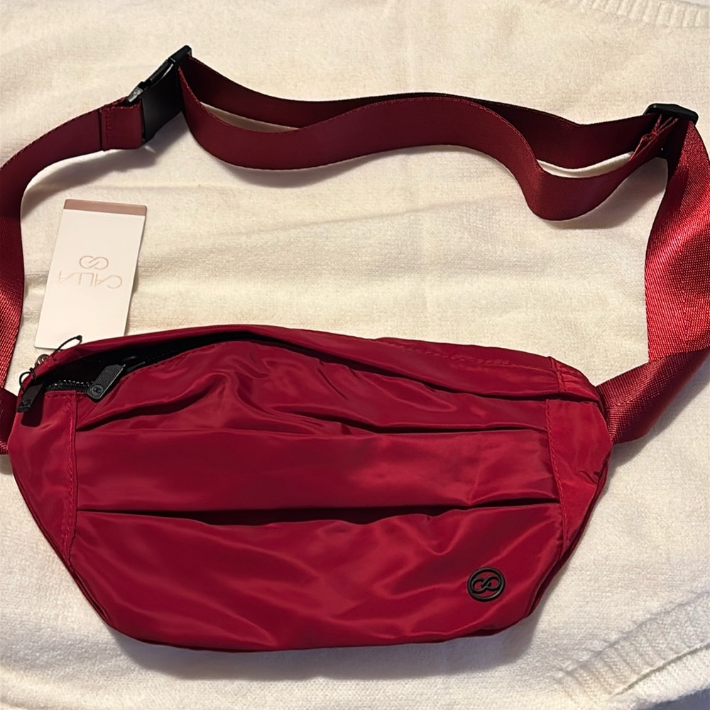 Calia Women's Opulent Red Sling Bag